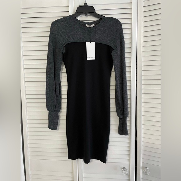 Zara sweater sleeve dress - Picture 1 of 4